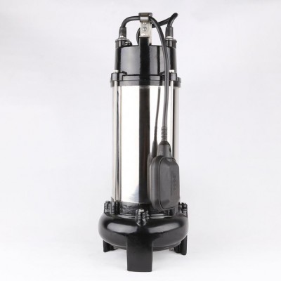 Sewage 1.7 2.4 2 hp submersible water pump with scissor cutting system